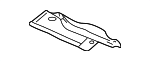 8W0804172C - Exhaust: Resonator Shield for Audi Image