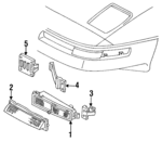 5976667 - Electrical: Lamp Assembly for Chevrolet: Corvette Image