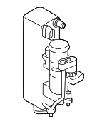 64509471521 - HVAC: Condenser for BMW Image