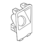 8S08633606PS - Electrical: Cigarette Lighter Bezel for Audi Image