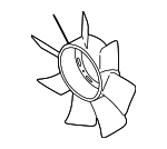 MD317680 - Unclassified: Fan Blade for Mitsubishi: Montero Sport Image