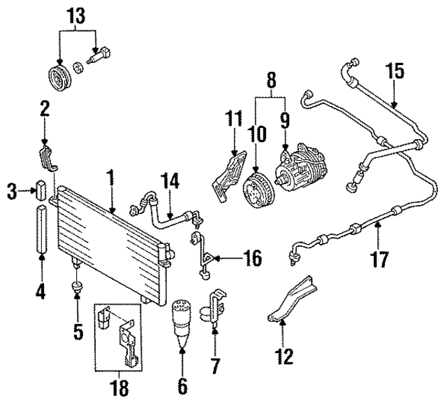 1191510Y00 - : Clutch Brace for INFINITI: J30 Image
