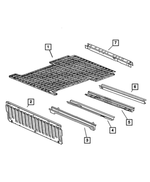 55257379AF - Body Sheet Metal Except Doors: Box Floor Panel for Ram: Dakota Image
