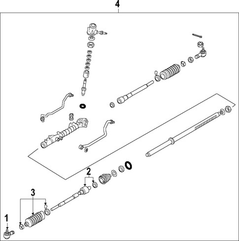 Steering Gear & Linkage for 2006 Ford Fusion #1