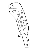 8621276080 - : AM/FM CD Mount Bracket for Lexus Image