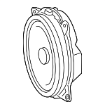 861600WC90 - Body: Front Dr Speaker for Lexus: CT200h, GX460, HS250h Image