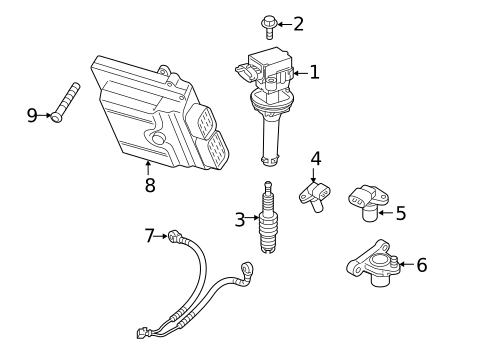 Ignition System for 2016 Volvo XC70 #0