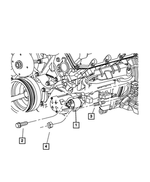 6506151AA - Electrical: Double Ended Stud for Mopar Image