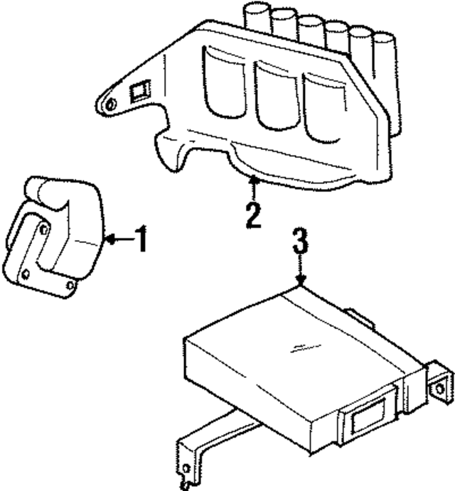 MD152648 - : Ignition Coil for Mitsubishi Image