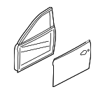 GHY05902XJ - : Door Shell - Driver's Side (LH) for Mazda: 6 Image