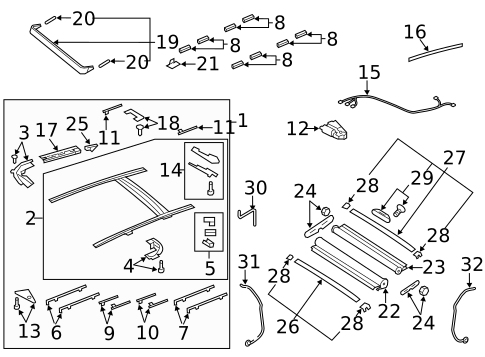 Sunroof for 2013 Audi Q7 #0