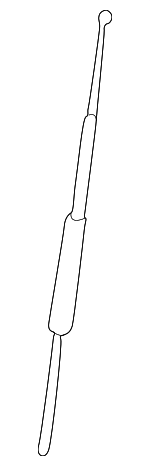 MR558770 - Electrical: Antenna Mast for Mitsubishi Image