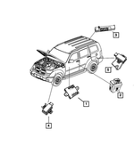 5026862AE - Electrical: Door Module, Right for Mopar Image