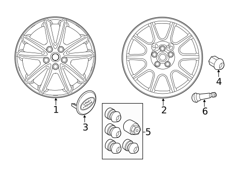 Wheels for 2024 Land Rover Defender 130 #5
