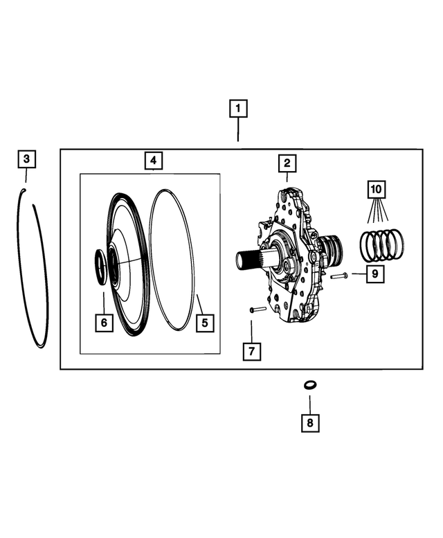 52109082AB - : Transmission Oil Pump for Mopar Image