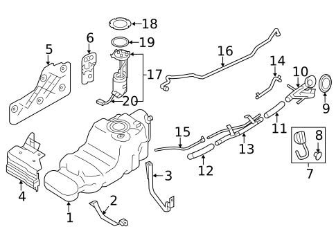 Senders for 2020 Nissan Armada #0