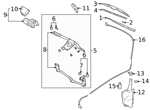Wipers for 2005 Pontiac Sunfire #0