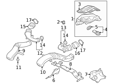 Air Intake for 2013 BMW X6 #0