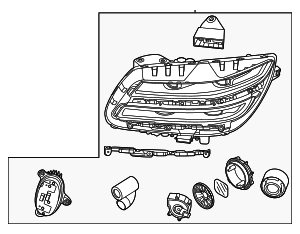 92103T6530 - : Headlight Assembly for Hyundai Image