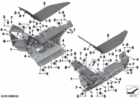 Motorcycle Trim Section, Windshield for 2016 BMW-Motorrad C evolution #4