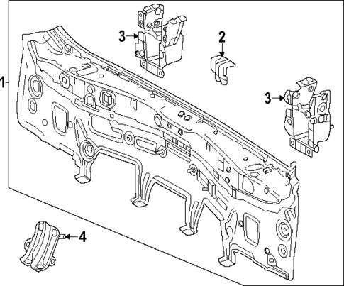 Rear Body for 2025 Toyota Grand Highlander #0
