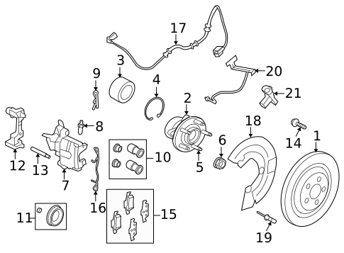 Brake Components for 2014 Jaguar XKR #3