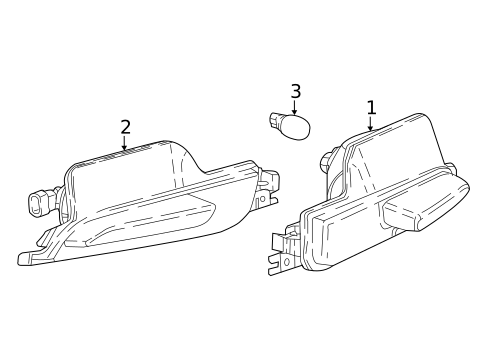Backup Lamps for 2019 Fiat 500L #0