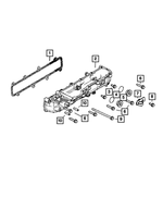 68322110AA - : Intake Manifold, Lower for Mopar Image