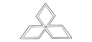 7415A182 - Body: Emblem for Mitsubishi: Lancer Image