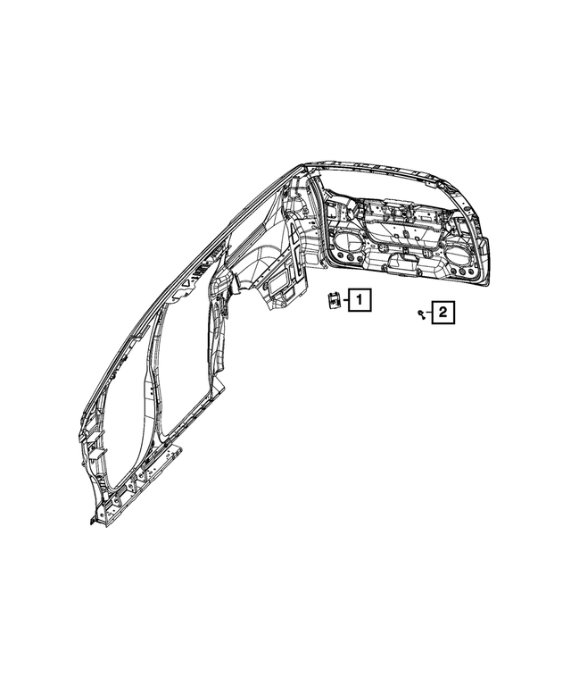68466171AJ - Electrical: Liftgate Module for Mopar Image image