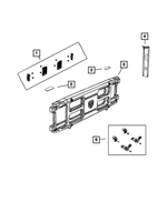 68061347AA - Body Sheet Metal Except Doors: Truck Bed Divider Grip Lock Kit for Mopar Image