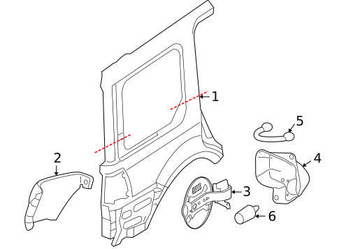 Quarter Panel & Components for 2017 Lincoln Navigator #0
