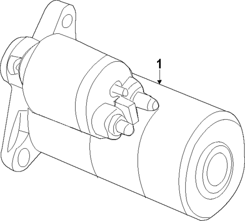 Starter for 2017 Buick Encore #3