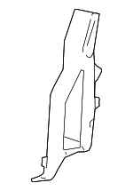 4L3Z15278D12AAA - Body: Pillar Trim for Ford Image