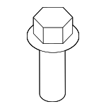 985180 - Electrical: Battery Tray Bolt for Volvo: C70, S60, S80, S90, V70, XC70, XC90 Image