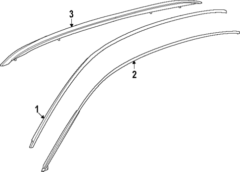 Exterior Trim - Roof for 2025 Porsche Macan #0
