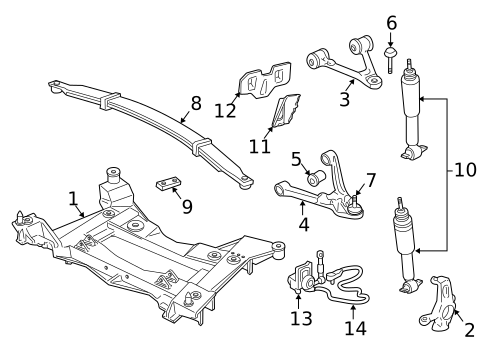 Shocks & Struts for 1999 Chevrolet Corvette #1