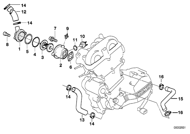 11532343293 - : Gasket Ring - A14X18 for BMW-Motorrad Image