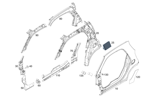 Side Panels for 2009 Smart Fortwo #0