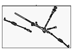 56500BE000 - Steering: Rack And Pinion Assembly for Hyundai Image