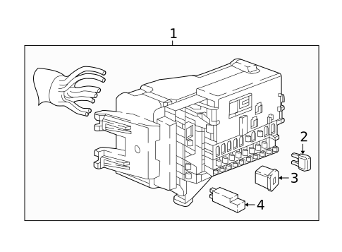 Fuse & Relay for 2019 Chevrolet Cruze #4
