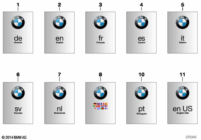 1409443697 - Technical Literature: Owner Manual, Official Vehicle - Enus for BMW-Motorrad Image
