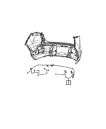 68592701AD - : Rear Fascia Wiring for Jeep: Cherokee, Wagoneer S Image