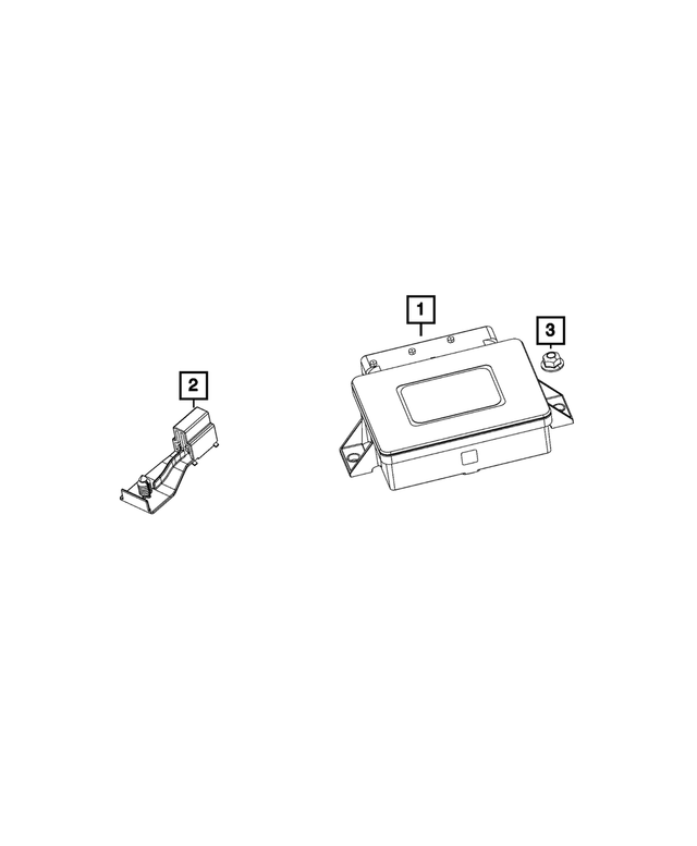 68495738AA - Brakes: Parking Brake Module for Mopar Image