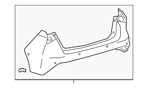 Cover Rear Bumper L C