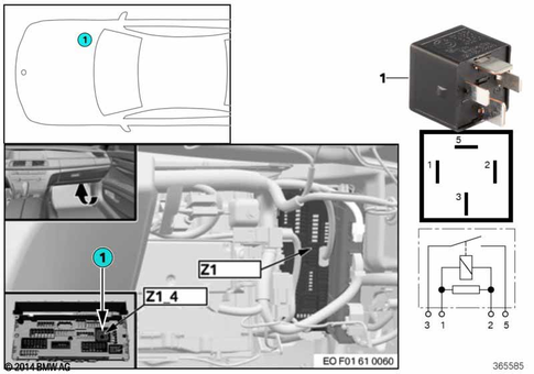 Relay for 2014 BMW 750iX #6