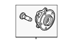 51750S1000 - Suspension: Front Hub &amp; Bearing for Hyundai: Palisade, Santa Cruz, Santa Fe Image