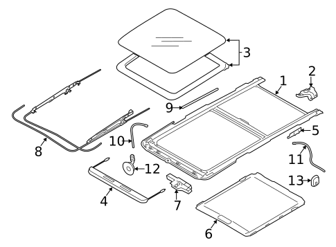 Sunroof for 2018 Subaru Forester #0