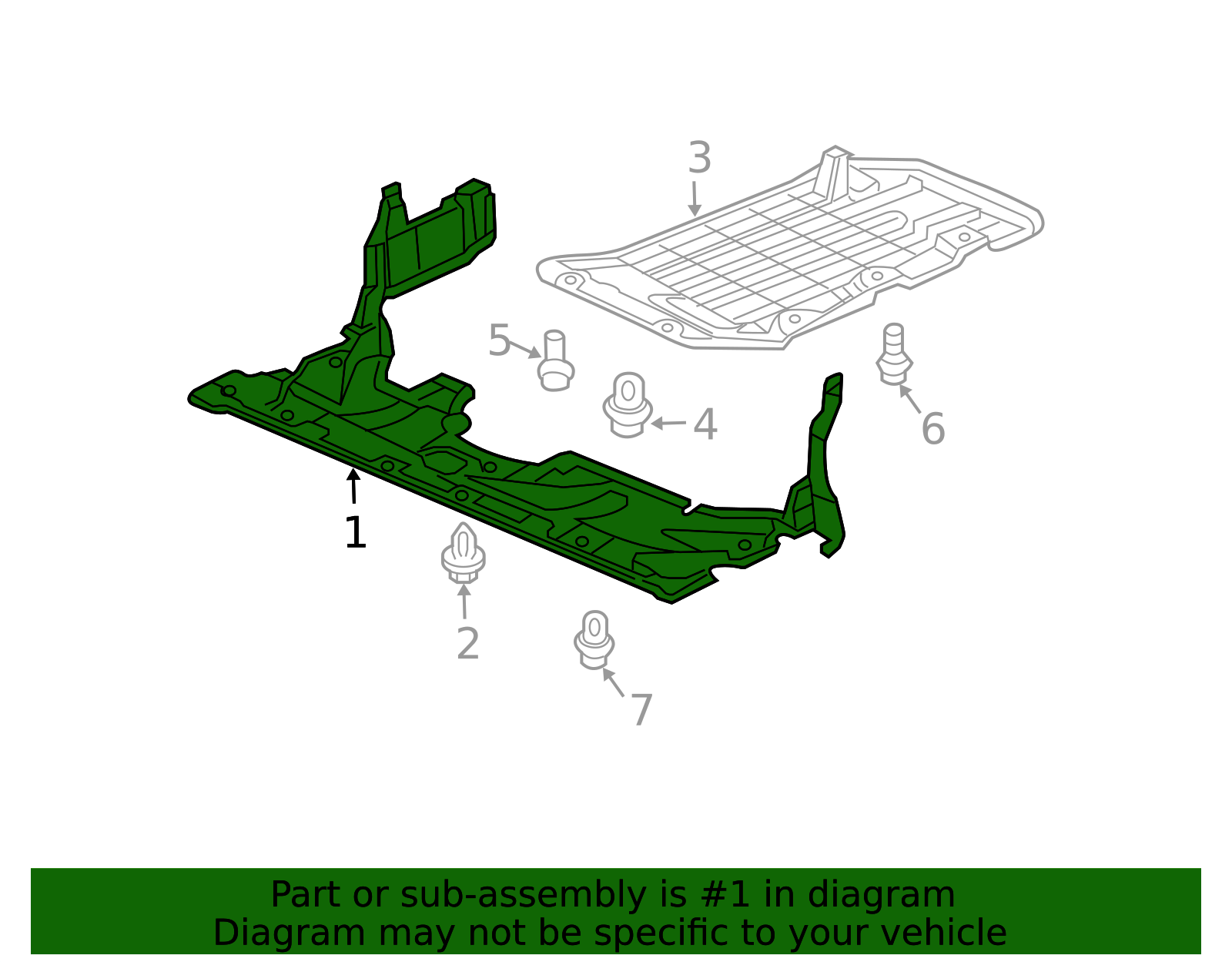 74111-SEP-A03 - Radiator Support Splash Shield | All Discount