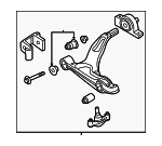 32370929 - Suspension: Lower Control Arm for Volvo: S60, V60 Image